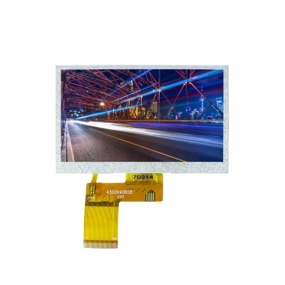 China 800*480 IPS screen RGB interface 40PIN 5.0 inch 4.3 inch IPS TFT LCD display module for sale