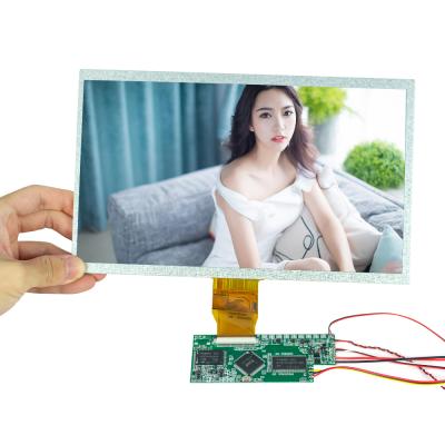 China custom high brightness small 10 inch tft lcd display module for advertising video player brochure greeting card 10.1 inch for sale