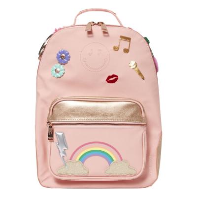 China Lovely Stuffed Cute Anti-theft Bag Decoration Pink Girls Maiden Kids Backpack Nylon for sale