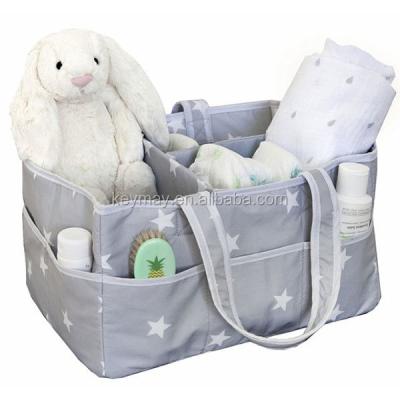 China Organizer Small Things Shape Star Design Polyester Diaper Bag Mommy Bags Diaper Cart Wholesale Organizer for sale