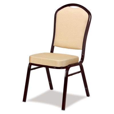 China modern modern hotel banquet stacking chair with metal frame, cheap stacking chair for church for sale