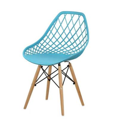 China Modern hot sale cafe restaurant colorful stackable color kitchen outdoor dining plastic chair for sale