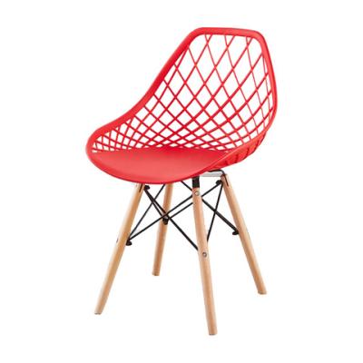 China Modern High Quality Home Stackable Polypropylene Plastic Chair Stackable Plastic Dining Chair for sale