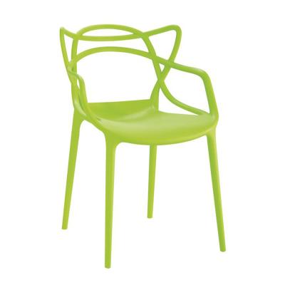 China Wholesale Cheap Modern Cafe Modern Kitchen Leisure Stackable Dining Plastic Chair for sale