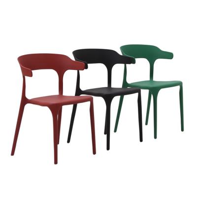 China Free Sample Modern Colored PP Cheap Wholesale Modern Monoblock Seat Stackable Ergonomic Plastic Chair for sale