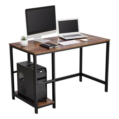 China Adjustable Small Wooden Cost-effective Wooden Computer Desk Mobile MDF Study Table Workstation Writing (Height) Stand for sale