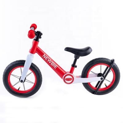 China Magnesium Alloy NEWBORIER Factory Price Magnesium 12 Inch Without Pedals Step 2-6 Years Old Kids Low Running Bike for sale