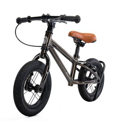 China Rookie Hi-Ten Steel Top Selling 12 Inch Kids Racing Push Balancing Bike For Kids With Rear Brake for sale