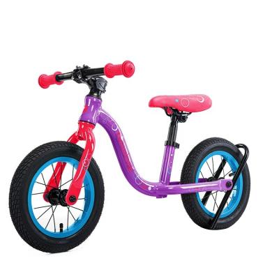 China New 12 Inch Children's Children's Pedalless Design Aluminum Alloy Two Wheels Balance Bike 2 Years Old for sale