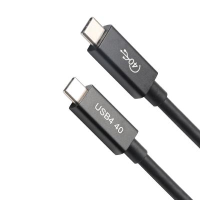 China Charging + Data Sending Apple Thunder And Lightning Audio 100W 40Gbps 5K@60Hz Video Cable 20V 5A USB Type C For iPhone Pro USB4.0 Data Cables for sale