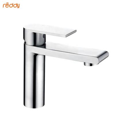 China Hot Sale Goods Thermostatic Faucets Chrome Plated Single Lever Basin Faucet European Style Basin Stainless Steel Counter Faucet For Bathroom for sale