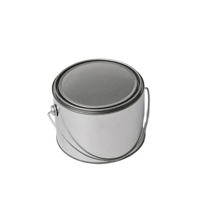 China Production of 2L round cans for paint and paint metal cans for sale