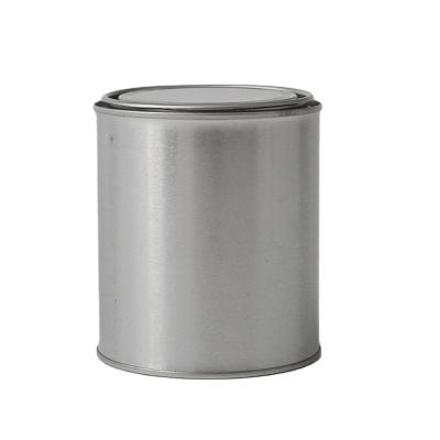 Китай new design seamless tea tins canister factory round tin can for gift продается