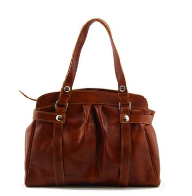 China Polished Ladies Leather Business Bags for sale