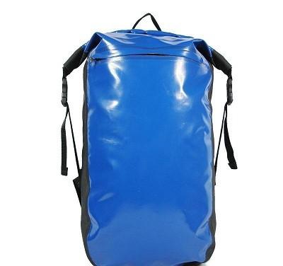 China Swimming Shoulder Tarpaulin Waterproof Dry Backpack bag Blue Durable for sale