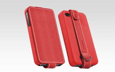 China Fundas protectoras de cuero de Iphone del tirón en venta