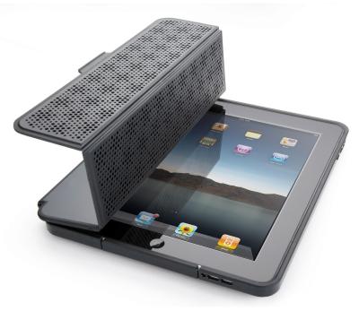 China Custom Lichee Pattern folded Smart Ipad MINI Protective Covers Debossed logo for sale