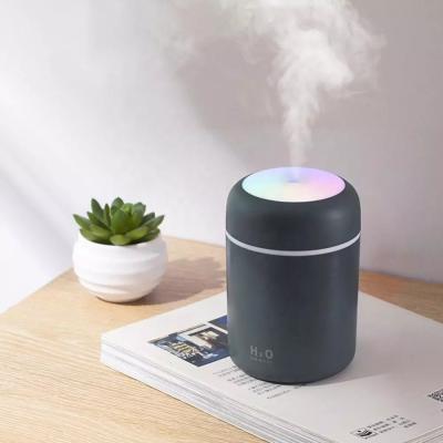 China PM-H3 280ml Mini Nano Humidifier Machine LED Car Lamp USB Essential Oil Aromatherapy Diffuser Mini Car Humidifier for sale