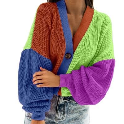 China Anti-pilling new style 2021 winter sale cardigan woolen-wrapped sweater ladies smart color casual warm long sweater for sale