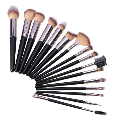 China Angular Blush 16 Pcs Makeup Brush Set Eyeshadow Brush Blush Brush Eyebrow Comb Beauty Factory Wholesale for sale