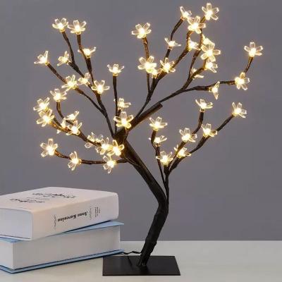 China Tree Lights Multicolor Battery Operated Home Direct Cherry Tree Lamp Imeelighting Factory Decoration Table Lamp LED Tree Light for sale