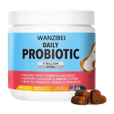 China WANZIBEI- Stored Probiotic Belly Treats for Dogs and Cats with Natural Digestive Enzyme Boost and Allergy Relief and Immunity for sale