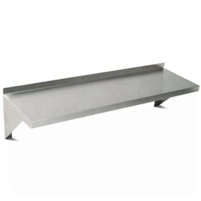 China Stainless Steel Commercial Modern Restaurant Desgin Kitchen Wall Shelf for sale