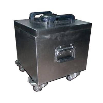 China Modern Customized Radioactive Waste Storage Trolley For Safe Transportation Of Contaminated Material for sale