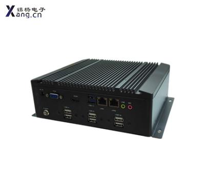 China Computer 2 Fanless low-power performance built-in network ports and 6 serial ports 200x72x180mm (W*H*D) for sale