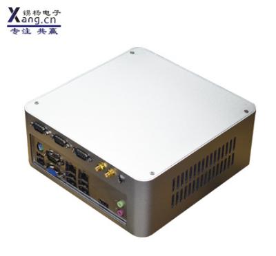 China Dual LAN Barebone Thin Clients Core i5 4200u Linux Desktop PC 202mm x200mm (deep) x88mm (wide) (high) low cost micro android fanless mini computer for sale