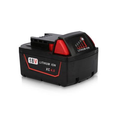 China Rechargeable Power Tools 18v 5.0Ah Power Tool Battery For Replacement Milwaukee Battery Pack for sale