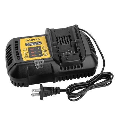 China Customized Power Tool Battery Charger 4.5A 10.8 to 20V Battery Charger for Dewalt Battery DCB105 DCB201 DCB204 for sale