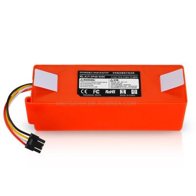 China Replacement Machine Tools Battery 5200mAh 14.4V For Xiaomi Robot Vacuum Cleaner Roborock S50 S51 Battery for sale