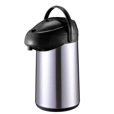 China HAPPY LION Thermos Stainless Steel Body Business Airpot Air Pressure Vacuum Flask For Coffee Tea HXB-SC for sale