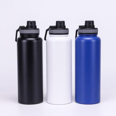 China Wholesale 1.2L PORTABLE Double Wall Insulated Stylish Stainless Steel Sports Water Bottle Vacuum Bulk for sale