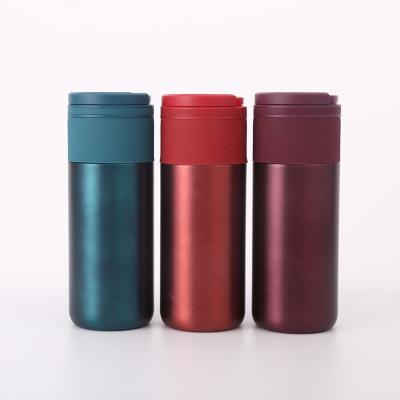 China Sublimation Blank 500ML Double Wall Vacuum Thermos Stainless Steel Travel Sustainable Coffee Mug for sale