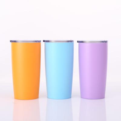 China Sustainable Sublimation Blanks 20 Oz Stainless Steel Vacuum Insulated Double Wall Tumbler Coffee Mug for sale