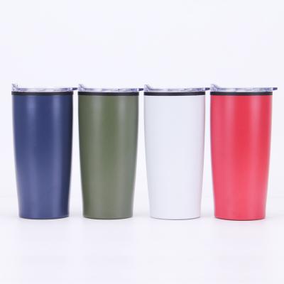 China 550ml Double Stored Wall Insulated Tumbler With Stainless Steel Inner And Plastic Outer for sale