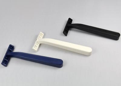 China White Blue Black Simple Plastic Disposable Razor Safety Plastic Handle for sale