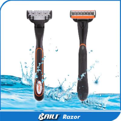 China Great Heavy Man Manual 5 Blade Razor Multicolor For Sensitive Skin for sale