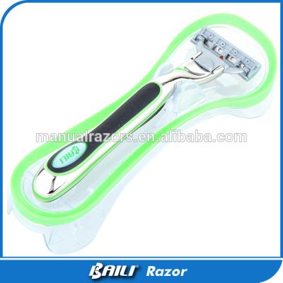 China Heavy Duty Progressive Triple Blade Razor Sharpness Blade Cartridge for sale