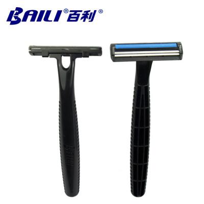 China Plastic Disposable Razor Women Shaving Black Or White Color CE for sale