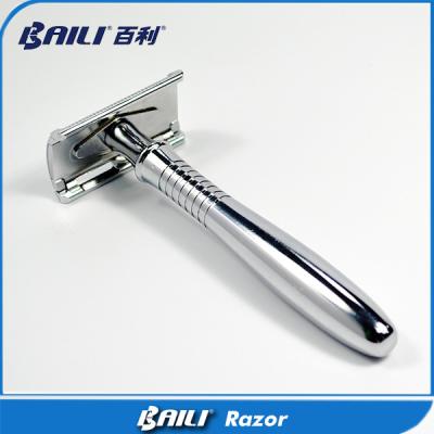 China Double Edged Blade Shaving Safety Razor CE Back Shaver Alloy Handle for sale