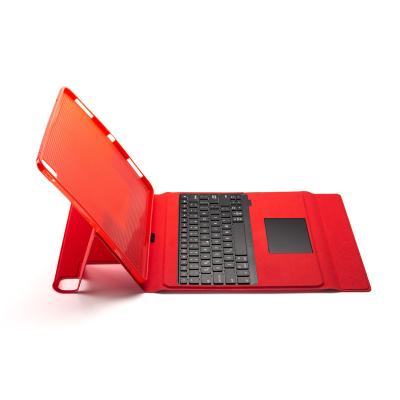 China iPad Pro 6 12.9 Inch 2021 Red Wireless Backlight Keyboard Wireless Case for sale