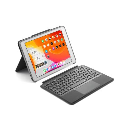 China New Design Type-C Wireless Cable PU Leather Good Quality Low Price Charging Pad Tablet For Ipad Keyboard Case 10.2 for sale