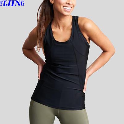 China Newest Wholesale Custom Women's Workout Tank Top Fashion Yoga Women Gym Breathable Tank Top Yoga Wear for sale