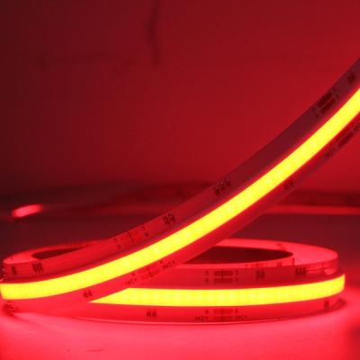 China Modern Relight New Design Certificated DC24V/12V RGB Led Strip 180 Degree Flexible Cob Led Strip Light for sale