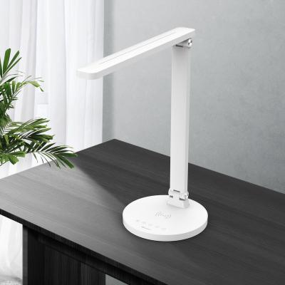 China Modern Modern Eye Desk Lamp Wireless Charger LED Care Desk Lamps With USB Output for sale