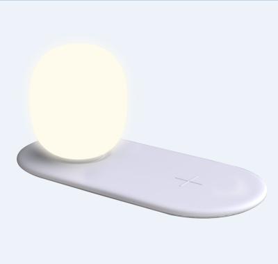 China Wholesale Modern Factory Night Light Indoor Bedside Lighting with Fast Wireless Charger for sale