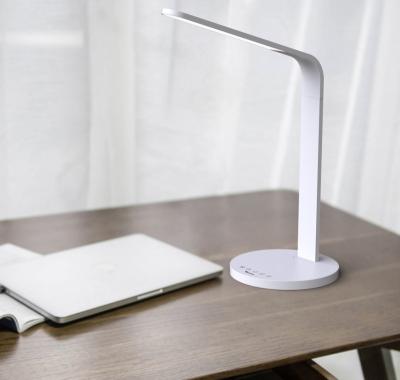 China Led Lamp with Wireless Charger LED Desk Lamp for Home Office, Computer Desk Light, Touch Control Desk Lamp with 3 Color Modes and 5 Brightness for sale